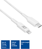 ACT | Kabel | USB-C | Lightning | MFI gecertificeerd | 2 meter-2
