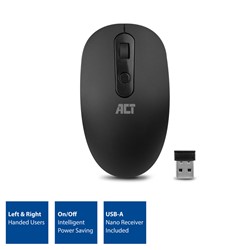 ACT | Muis | Draadloos | 1200 DPI | Zwart