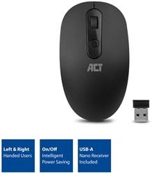 ACT | Muis | Draadloos | 1200 DPI | Zwart