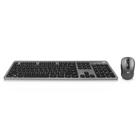 ACT | Toetsenbord + Muis | Draadloos | USB-C/USB-A | Low Profile toetsen | Qwerty | Zwart