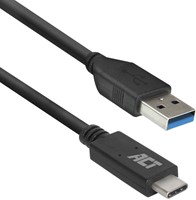 ACT USB 3.2 | A Male - Type-C kabel 1m | 5Gbps | Power Delivery 60W