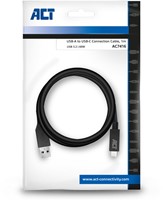 ACT USB 3.2 | A Male - Type-C kabel 1m | 5Gbps | Power Delivery 60W-3