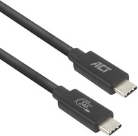 ACT | Aansluitkabel | USB4 | 20Gbps | USB Type-C | Thunderbolt | 240W | USB-IF gecertificeerd | 4K@60Hz | 2 m