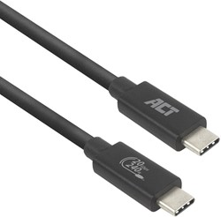 ACT | Aansluitkabel | USB4 | 20Gbps | USB Type-C | Thunderbolt | 240W | USB-IF gecertificeerd | 4K@60Hz | 2 m
