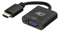 ACT 0.15m, HDMI-A male naar VGA female adapter, met audio