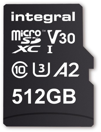 Integral | MicroSDXC | 512  GB | Professional +-2