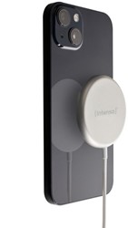 Intenso | Oplader | Draadloos | Qi Lader | MagSafe compatible | MW1 | Snellaad funtie | Wit