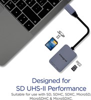 Integral | Kaartlezer | MicroSD USH-II | SD UHS-II | USB-C-2
