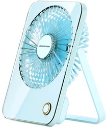 Aigostar | Tafel ventilator | USB | 5 bladen | 3 standen | Ø 13cm | IJsblauw