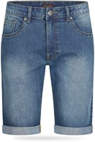 Bari Jeans Short Dark Wash S