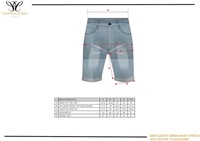 Bari Jeans Short Mid Wash S-2