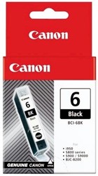 BCI-6 | 1x Zwart | Origineel | Cartridges voor Canon