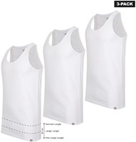 Belluno 3-pack halter hemden White S