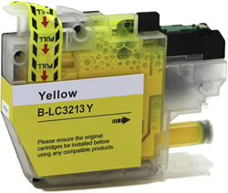LC-3213 XL | 1x Geel | Huismerk | Cartridges voor Brother
