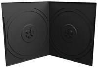 MediaRange | DVD Videobox | Pocket - sized | Slimline | 7mm | 2 Disc | Zwart | 50 Stuks