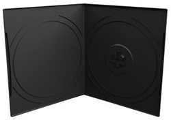 MediaRange | DVD Videobox | Pocket - sized | Slimline | 7mm | 1 Disc | Zwart | 50 Stuks