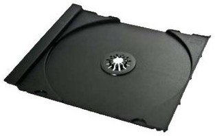 MediaRange | CD Tray | 1 Disc | Zwart | 200 Stuks