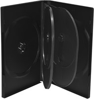 MediaRange | DVD Videobox | 21mm | 6 Disc | Zwart | 50 Stuks