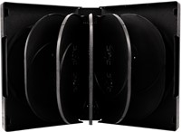 MediaRange | DVD Videobox | 39mm | 12 Disc | Zwart | 10 Stuks