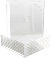 MediaRange | CD Slimcase | 5.2mm | 1 Disc | Transparant | 100 Stuks