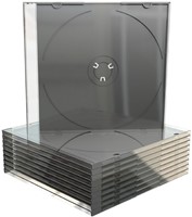 MediaRange | CD Slimcase | Machine Packaging Quality | 5.2mm | 1 Disc | Zwart | 50 Stuks