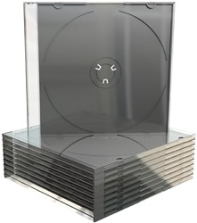 MediaRange | CD Slimcase | Machine Packaging Quality | 5.2mm | 1 Disc | Zwart | 50 Stuks