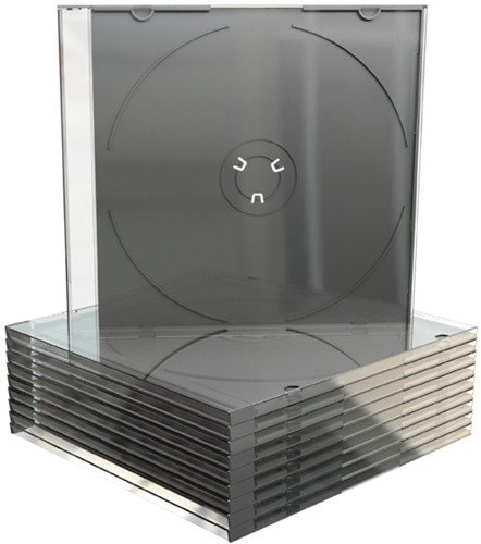 MediaRange | CD Slimcase | 5.2mm | 1 Disc | Zwart | 100 Stuks