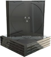 MediaRange | CD Jewelcase | Machine Packaging Quality | 10.4mm | 1 Disc | Zwart | 50 Stuks