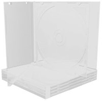 MediaRange | CD Jewelcase | 10.4mm | 2 Disc | Transparant | 100 Stuks