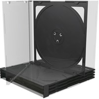 MediaRange | CD Jewelcase | 10.4mm | 2 Disc | Zwart | 100 Stuks