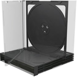 MediaRange | CD Jewelcase | 10.4mm | 2 Disc | Zwart | 100 Stuks