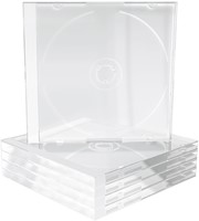 MediaRange | CD Jewelcase | 10.4mm | 1 Disc | Transparant | 100 Stuks