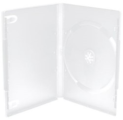 MediaRange | DVD Videobox | 14mm | 1 Disc | Transparant | 5 Stuks