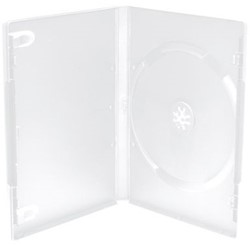 MediaRange | DVD Videobox | 14mm | 1 Disc | Transparant | 5 Stuks
