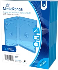 MediaRange | BluRay Videobox | 2 Disc | 5 Stuks