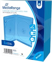 MediaRange | BluRay Videobox | 2 Disc | 5 Stuks