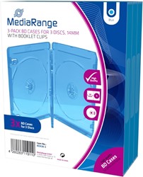 MediaRange | BluRay Videobox | 3 Disc | 3 Stuks