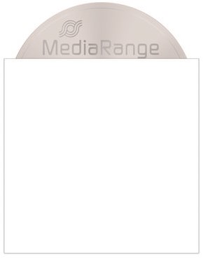 MediaRange | Hoesjes | CD/DVD/BD | Kartonnen | 1 Disc | Wit | 50 Stuks-2