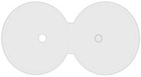 MediaRange | Shellcase | Soft | 4.5 mm | 1 Disc | Transparant  | 100 Stuks