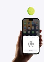 Momax | Apple Zoek mijn app | Find My Tracker | BR7 | Pinpop | Zwart-3