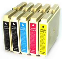 LC-1000 | 5 Pack | Huismerk | Cartridges voor Brother