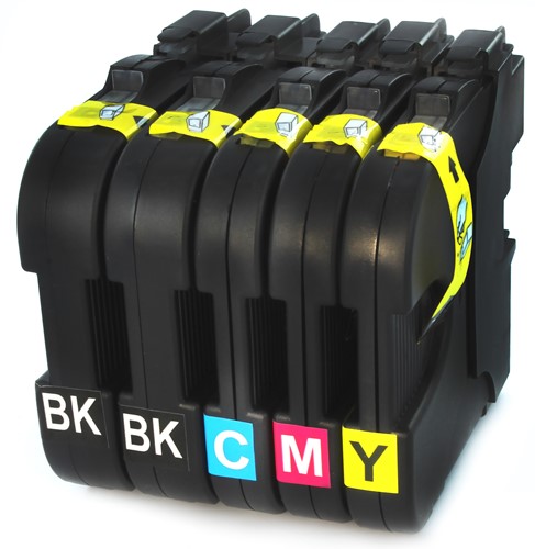 LC-985 | 5 Pack | Huismerk | Cartridges voor Brother