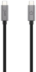 Pepper Jobs | Oplaadkabel | Datakabel | USB-C | USB-C | 10 Gbps | Max 100 Watt | 1 mtr | Zwart