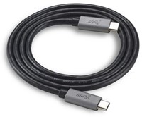 Pepper Jobs | Oplaadkabel | Datakabel | USB-C | USB-C | 10 Gbps | Max 100 Watt | 1 mtr | Zwart-2