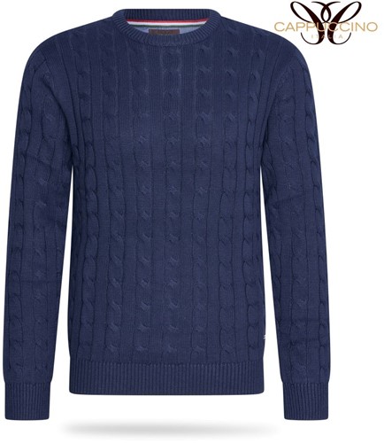 Adria Cable Sweater Navy S