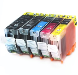 PGI-5 | CLI-8 | 5 Pack | Huismerk | Cartridges voor Canon