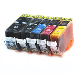 PGI-525 | CLI-526 | 5 Pack | Huismerk | Cartridges voor Canon