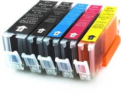 PGI-550 XL | CLI-551 XL | 5 Pack | Huismerk | Cartridges voor Canon