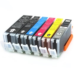PGI-550 XL | CLI-551 XL | 6 Pack | Huismerk | Cartridges voor Canon