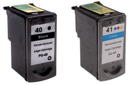 PG-40 | CL-41 | 2 Pack | Huismerk | Cartridges voor Canon